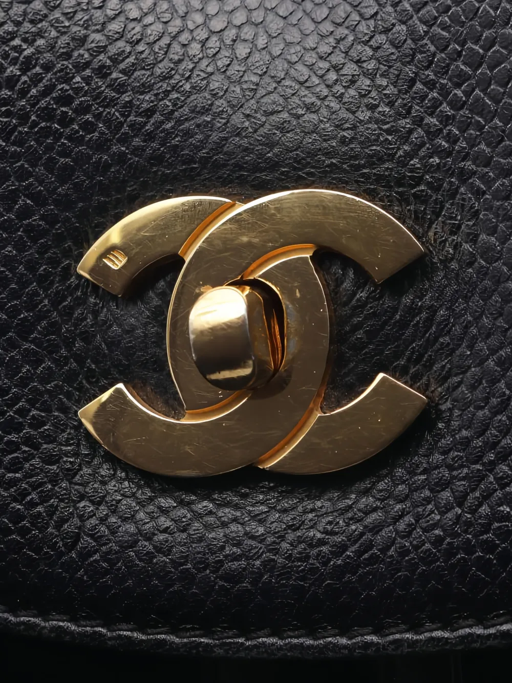 1996-1997 Triple Coco Mark Chain-Detail Backpack
