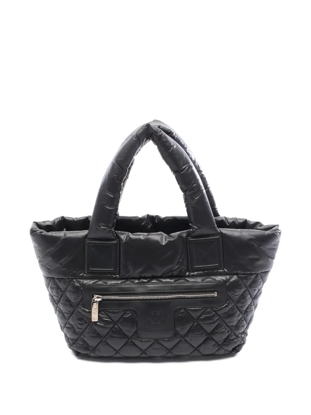CHANEL Pre-Owned 2012 Coco quilted tote bag - Nero