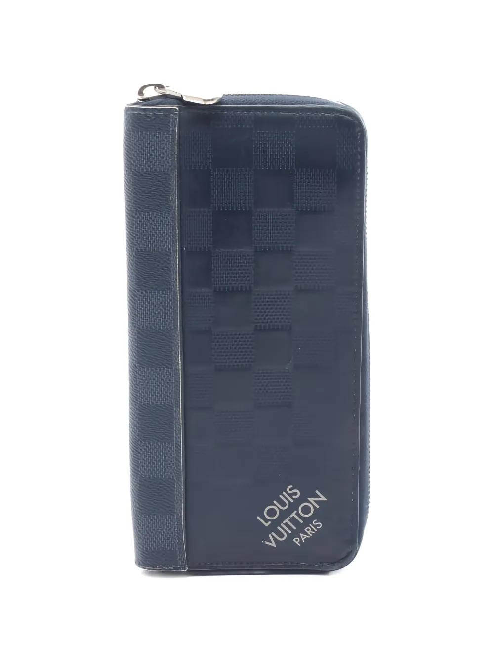 Louis Vuitton Pre-Owned 2021 Damier Infini zip wallet - Blu