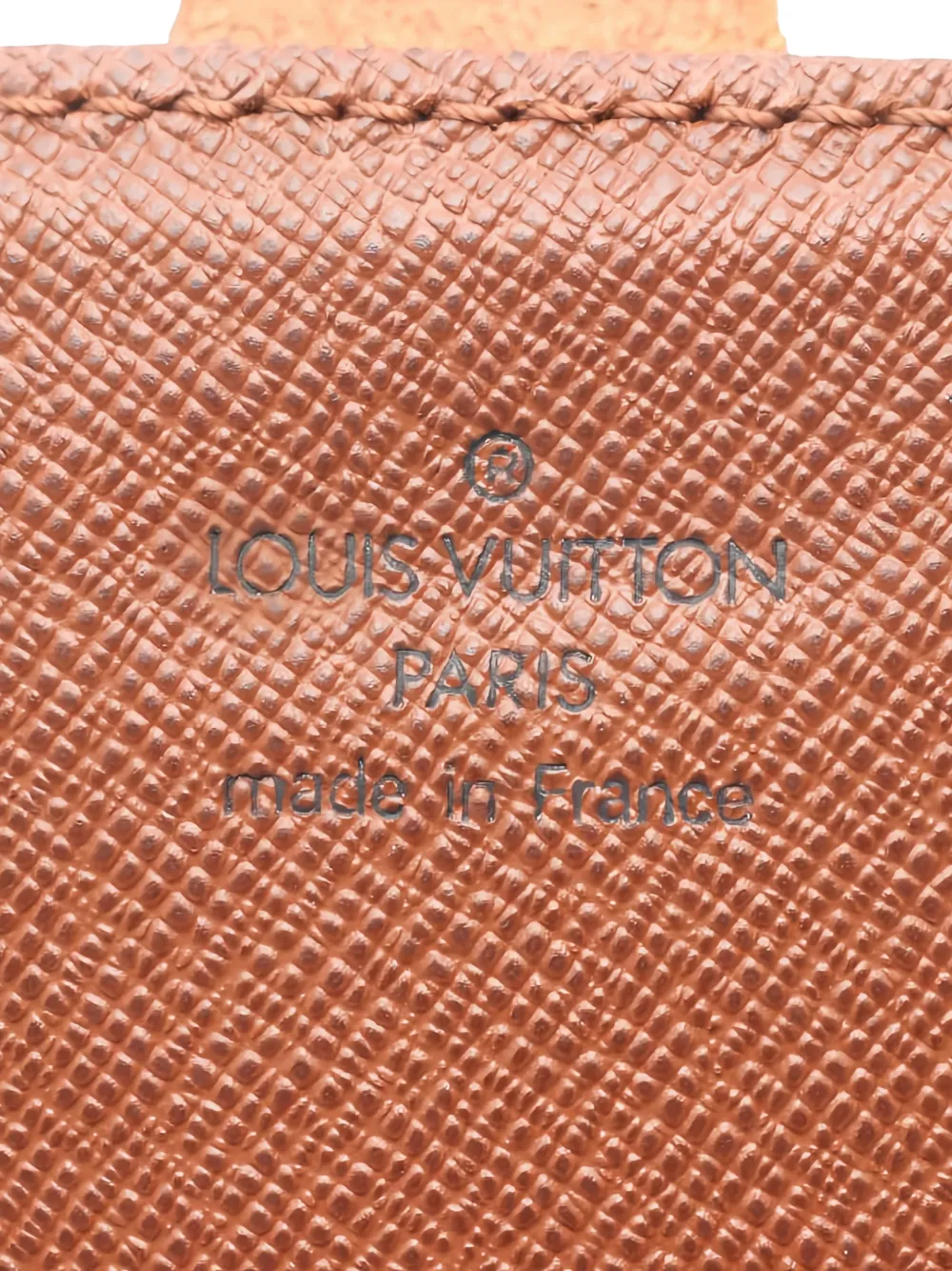 2000s Gm Cartesier Monogram Shoulder Bag