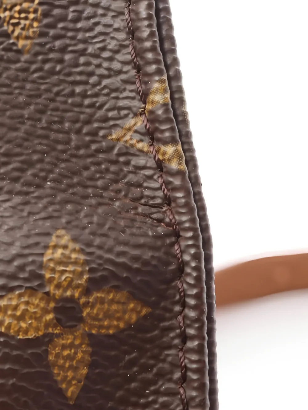 2000s Gm Cartesier Monogram Shoulder Bag