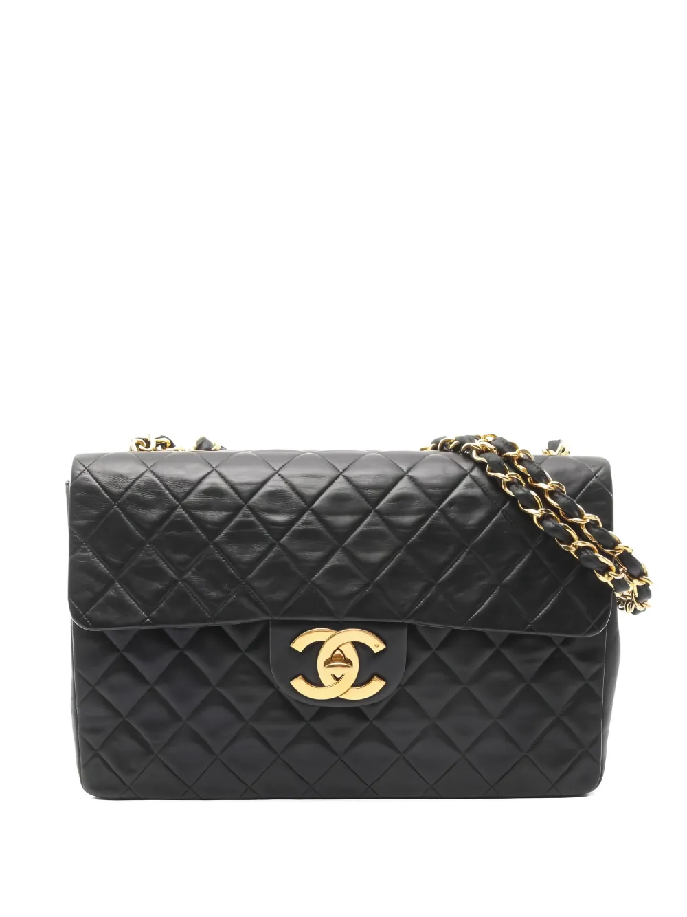 CHANEL Pre-Owned 1991 Deca chain-strap shoulder bag - Nero