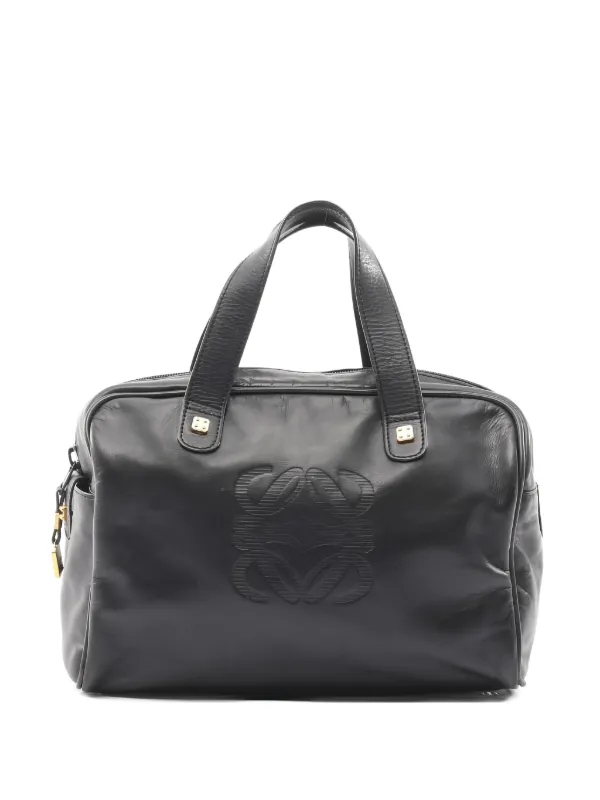 Loewe Pre-Owned 2000s アナグラム レザーハンドバッグ ミニ
