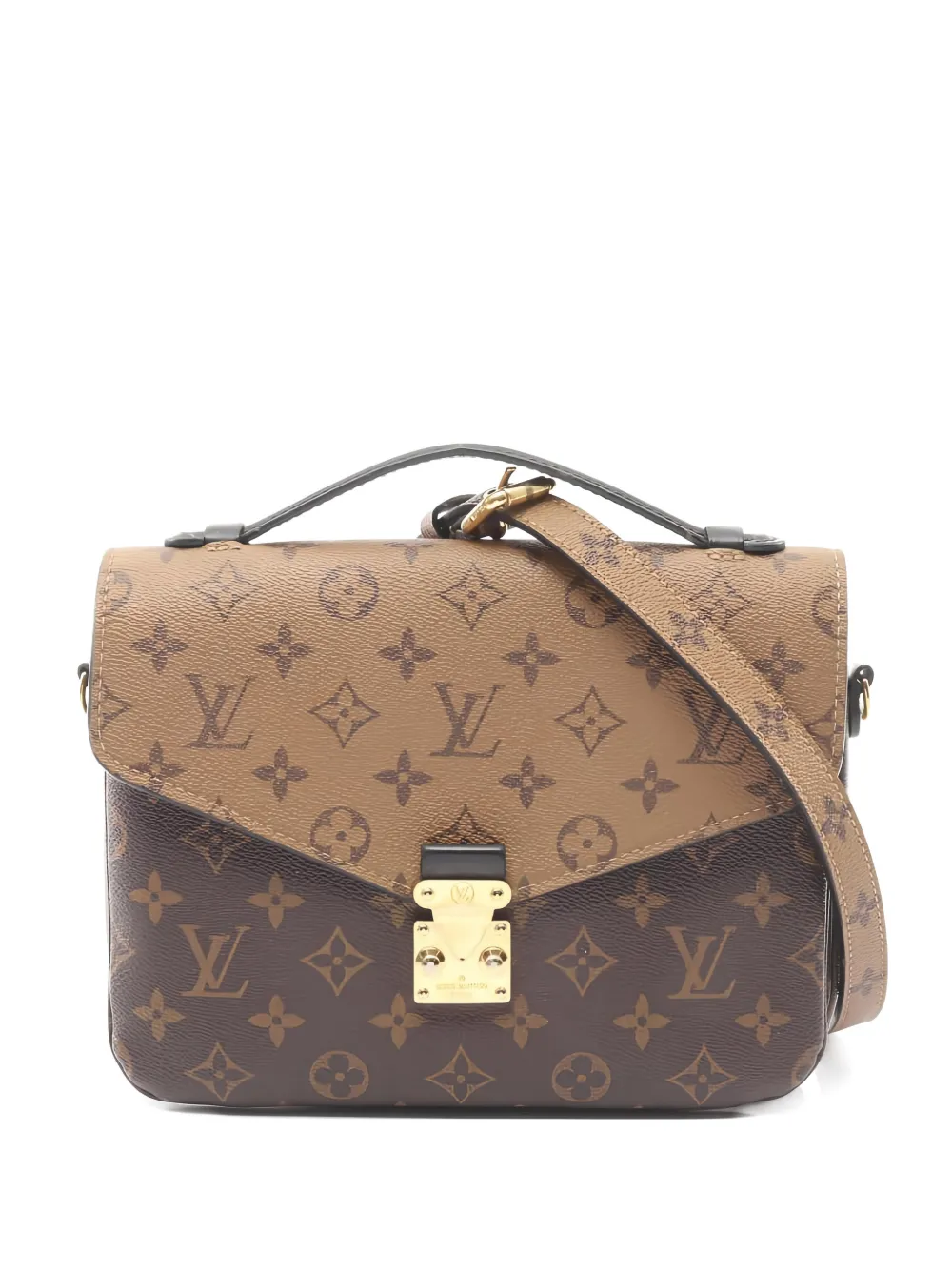 Louis Vuitton Pre-Owned 2021 Metis MM Monogram Reverse cross body bag - Marrone