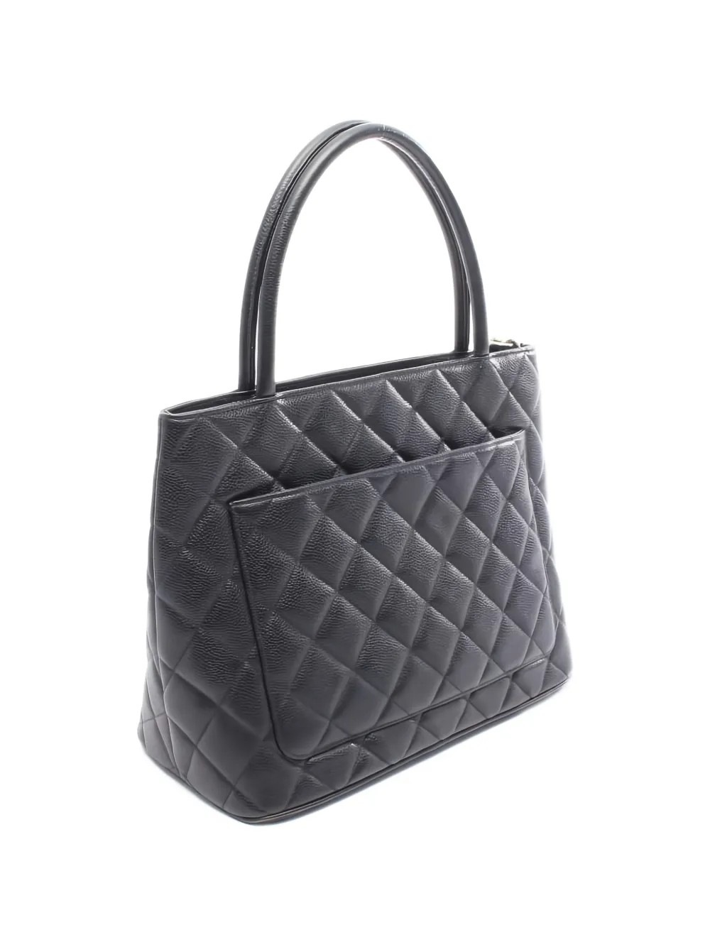 CHANEL Pre-Owned Reissue quilted-leather tote bag - Zwart