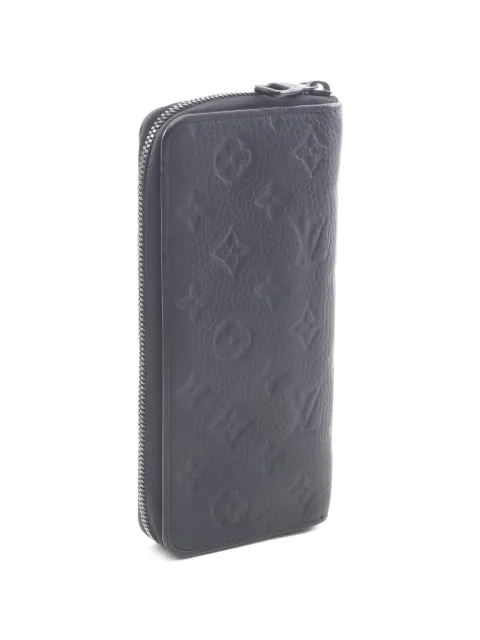 Louis Vuitton Pre-Owned 2021s monogram leather zip-closure wallet