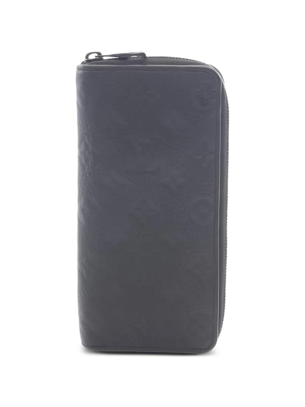  Louis Vuitton Pre-owned 2021s Monogram Leather Zip-closure Wallet - Black 