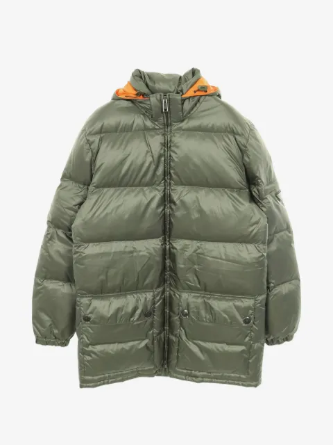 Prada Pre-Owned 2000s logo-plaque down jacket
