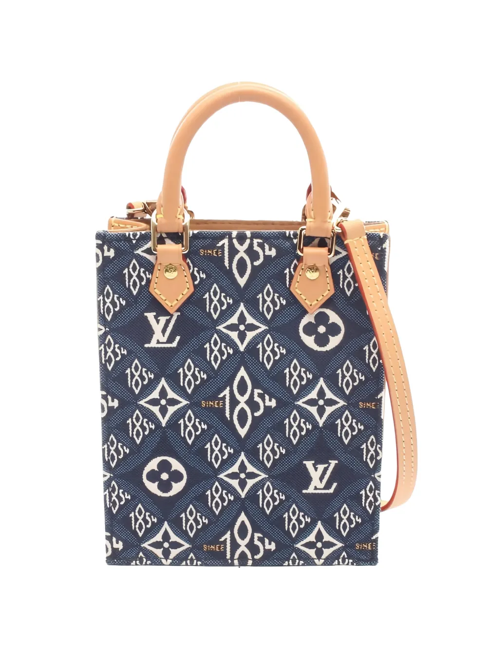 Louis Vuitton Pre-Owned 2020 Petit Sac Plat tote bag - Blu