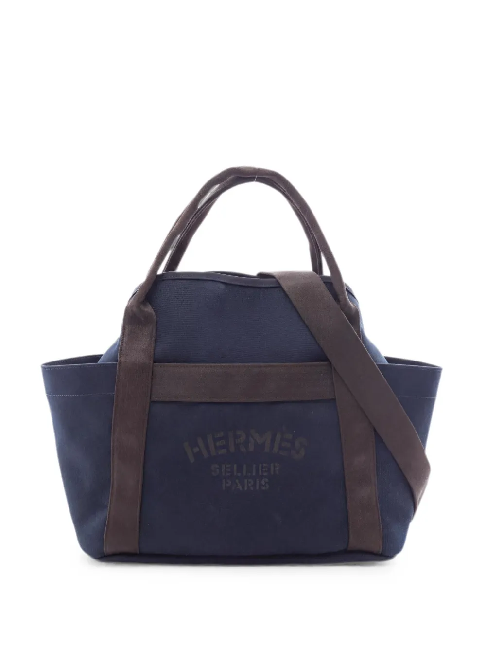 Hermès Pre-Owned 2019 Sac de Pansage Groom tote bag - Blu