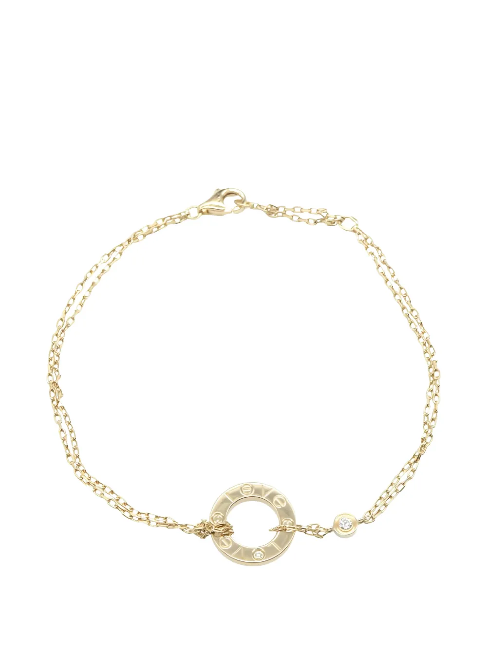 Cartier 2010s Love Circle diamond bracelet - Gold