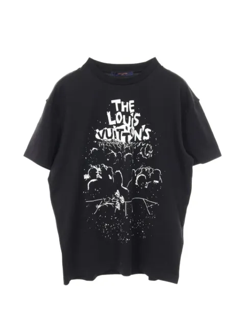 Louis Vuitton Pre-Owned 2020s concert-print T-shirt