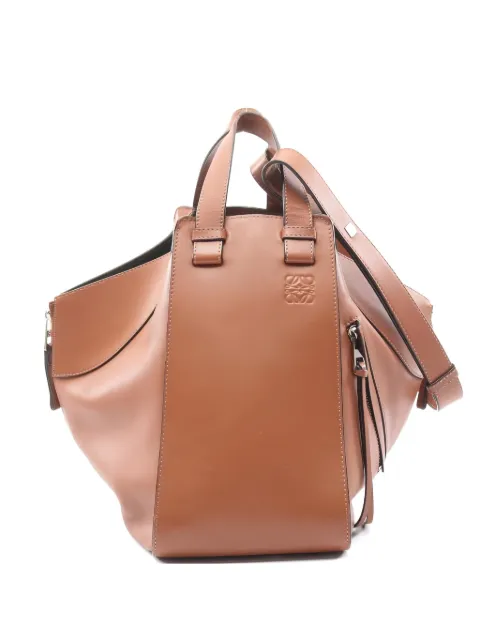 Loewe Pre-Owned 2000s medium Hammock leather tote bag