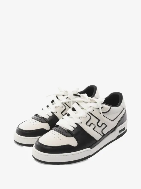 Fendi Pre-Owned 2020s Match leather sneakers