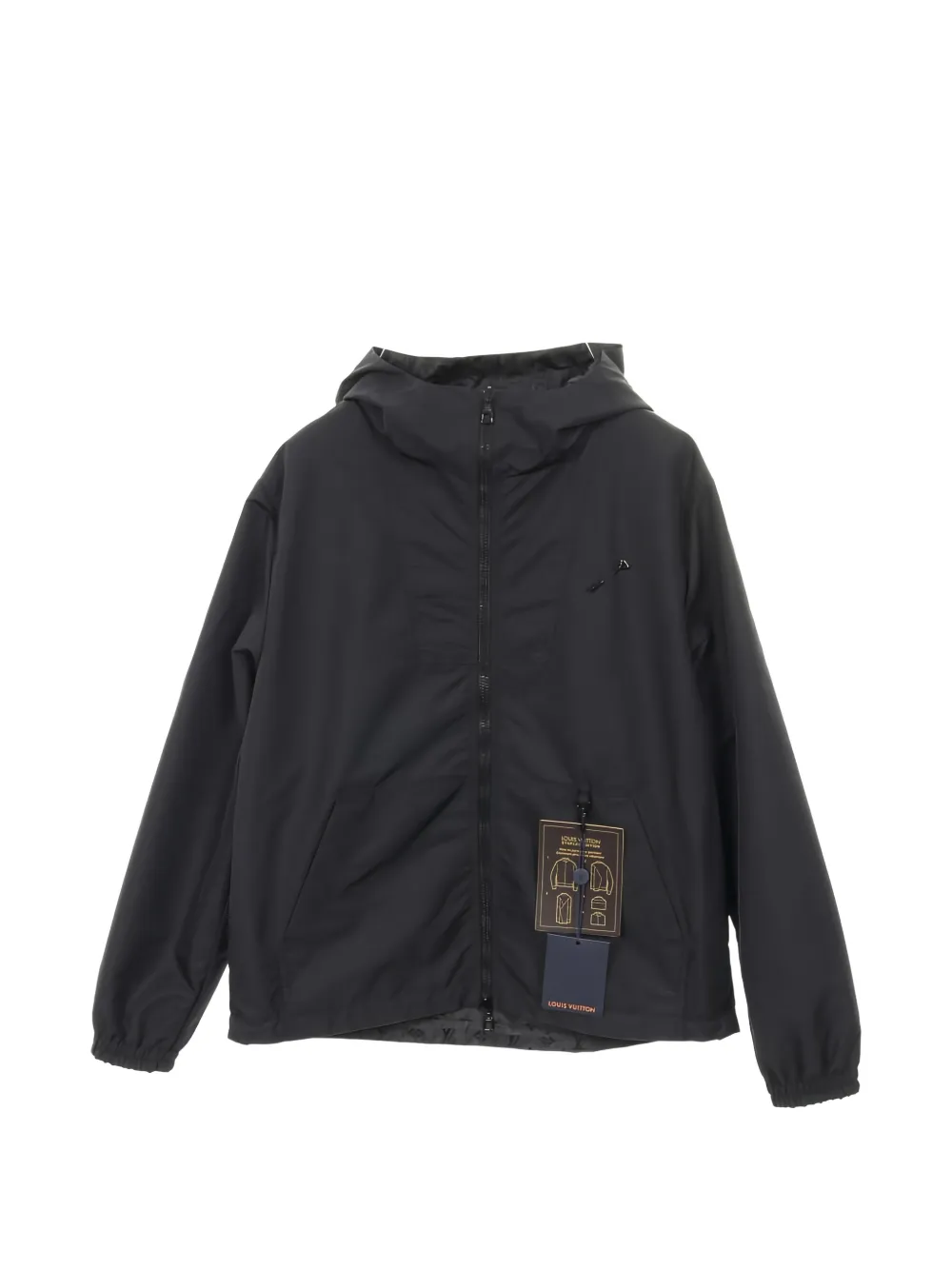 Louis Vuitton Pre-Owned 2010s Monogram reversible zip-up jacket - Nero