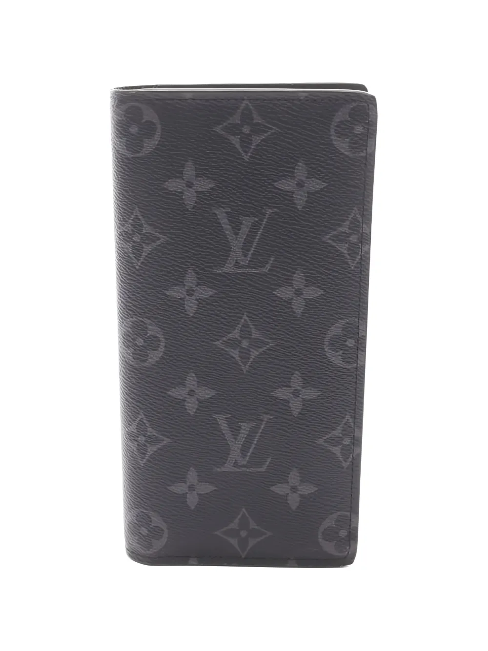 Louis Vuitton Pre-Owned 2019 Brazza Monogram Eclipse bi-fold wallet - Nero