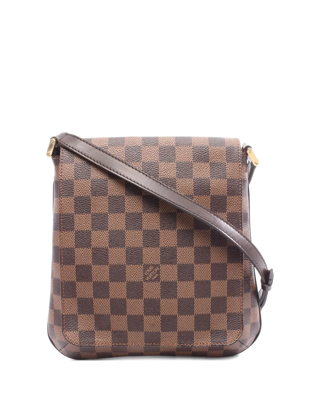 Louis Vuitton Pre-Owned 2004 Musette Salsa checkerboard strap shoulder bag - Marrone