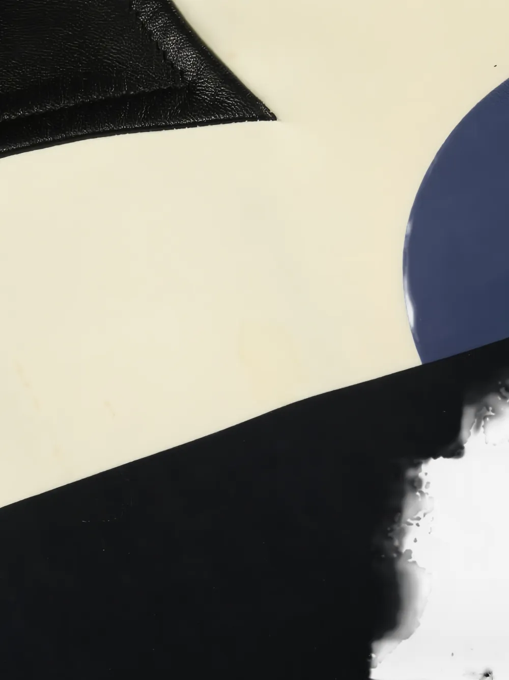 Louis Vuitton Pre-Owned 2000s leather-panel wrap skirt - Zwart