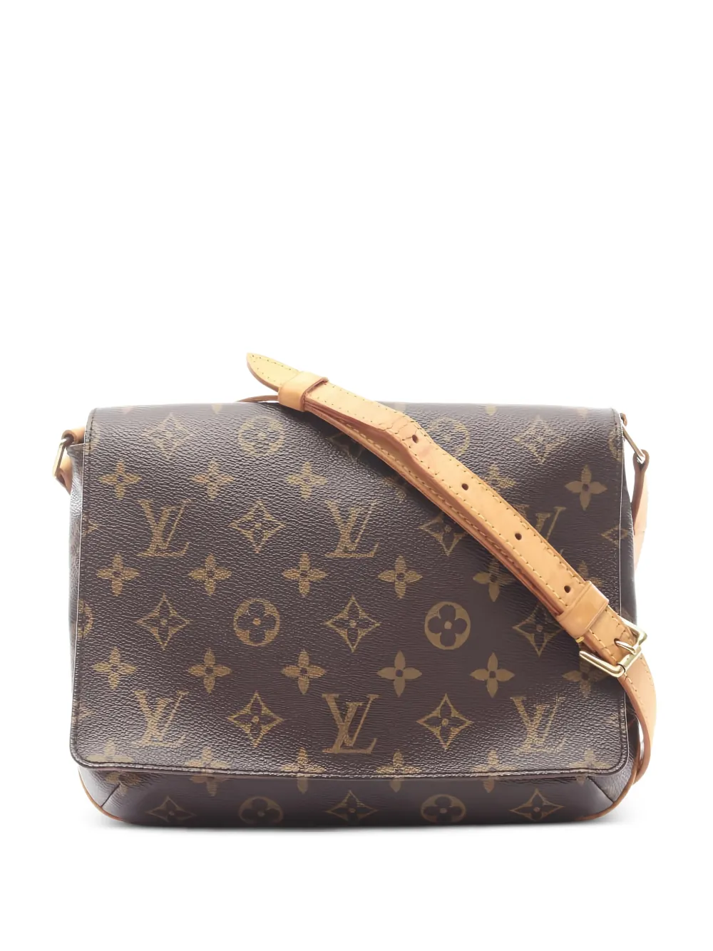 Louis Vuitton Pre-Owned 2004 Musette Tango monogram strap shoulder bag - Marrone