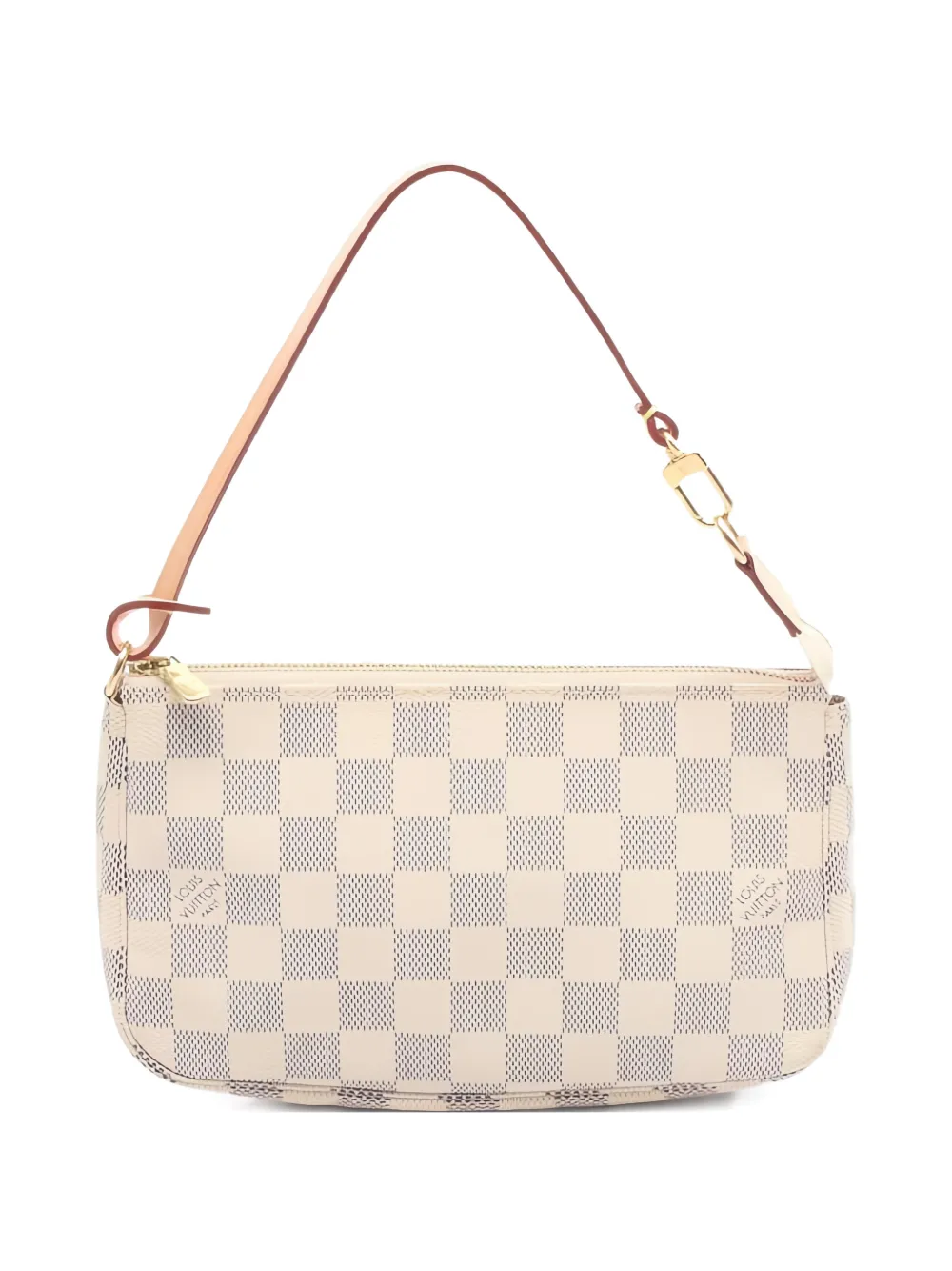 Louis Vuitton Pre-Owned 2010 Pochette Accessoires Damier Azur shoulder bag - Bianco