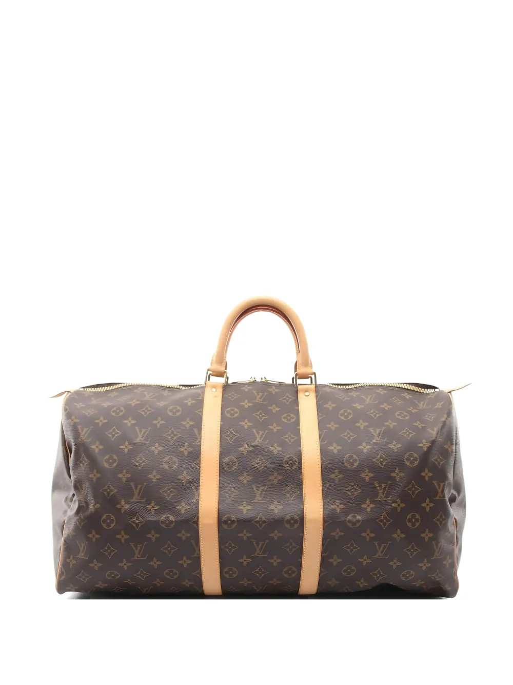 Louis Vuitton Pre-Owned 2006 55 Keepall monogram luggage bag - Marrone