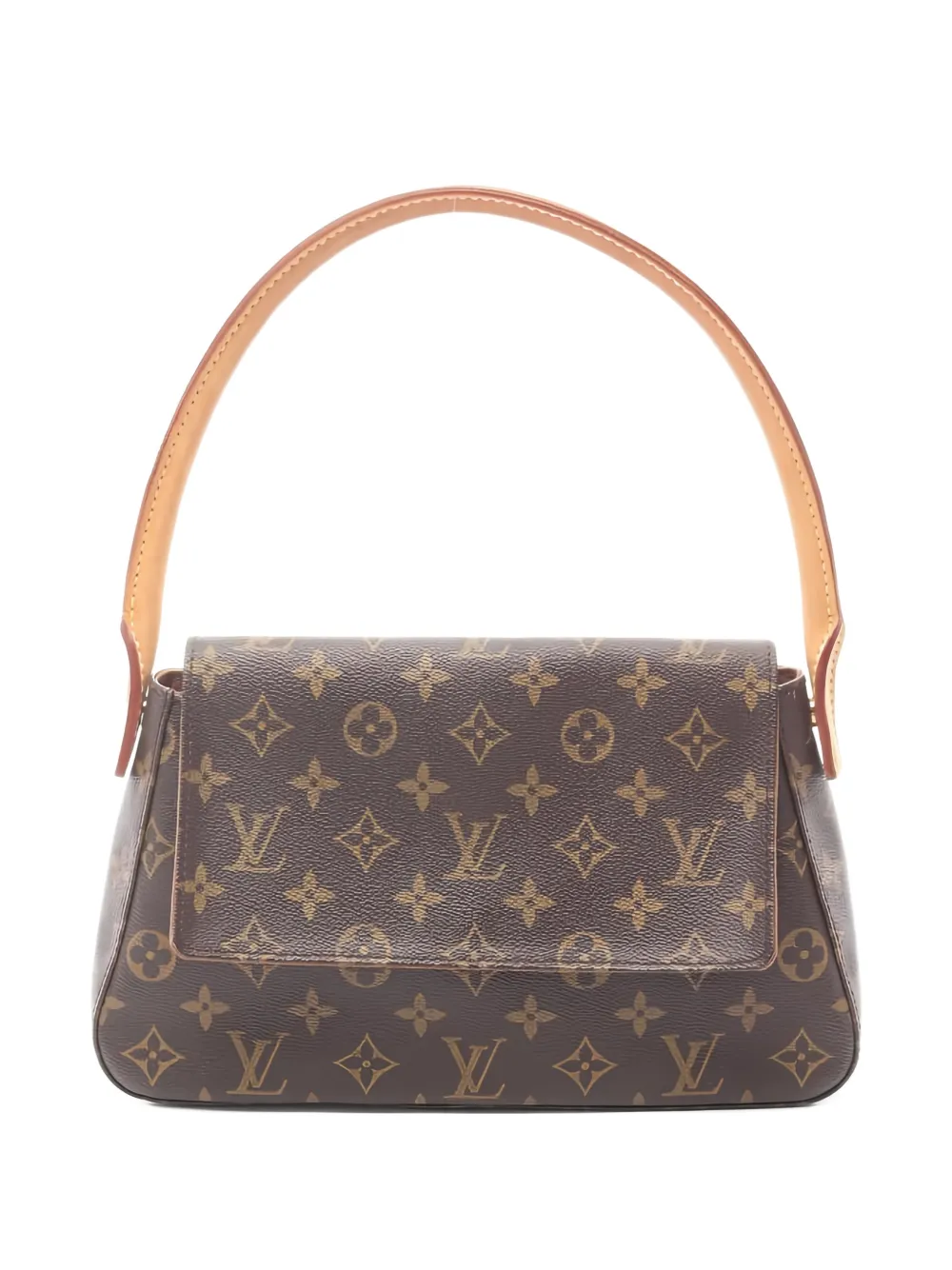 Louis Vuitton Pre-Owned 2002 mini Looping monogram tote bag - Marrone