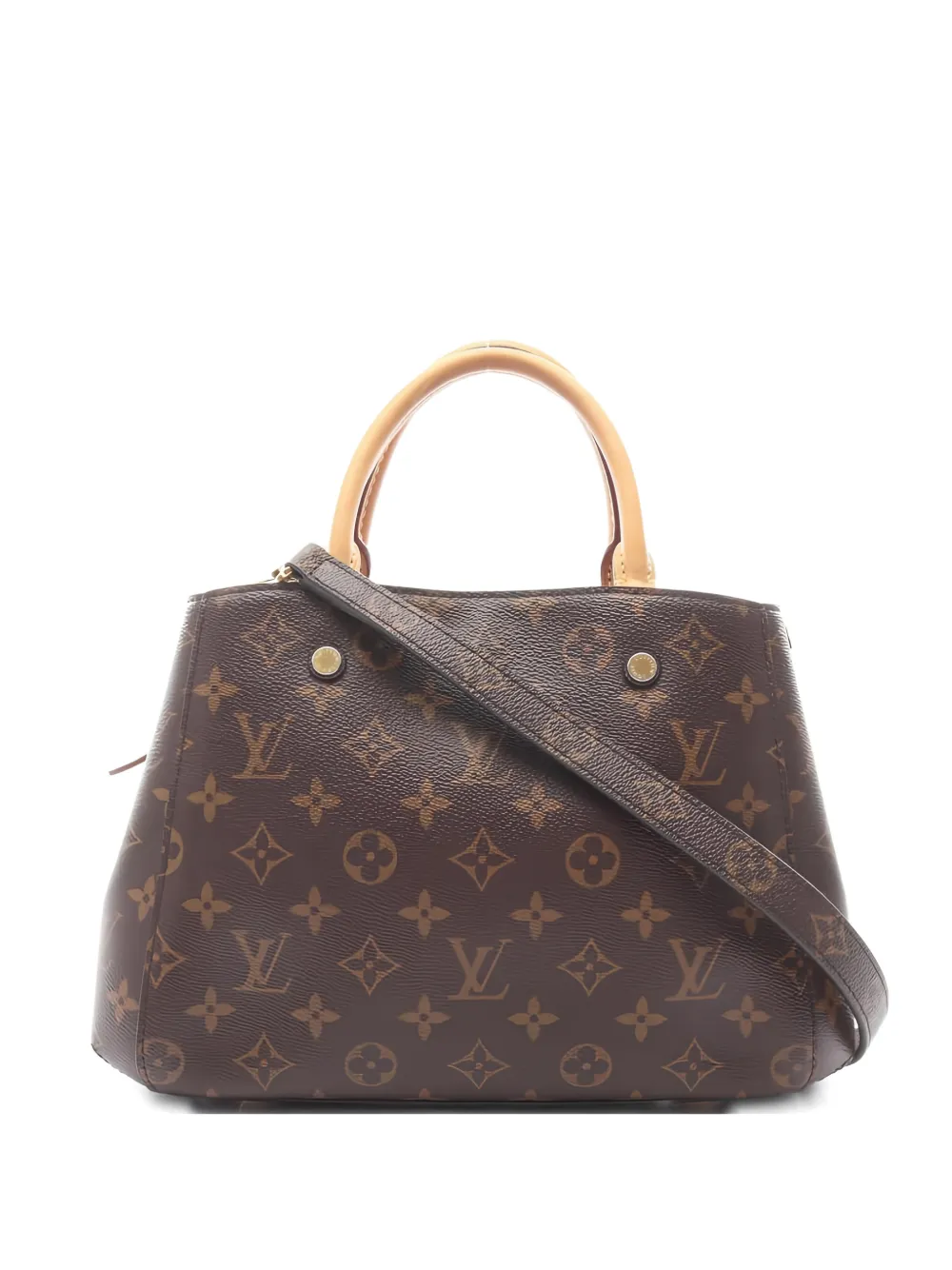 Louis Vuitton Pre-Owned 2016 BB Montaigne Monogram tote bag - Marrone
