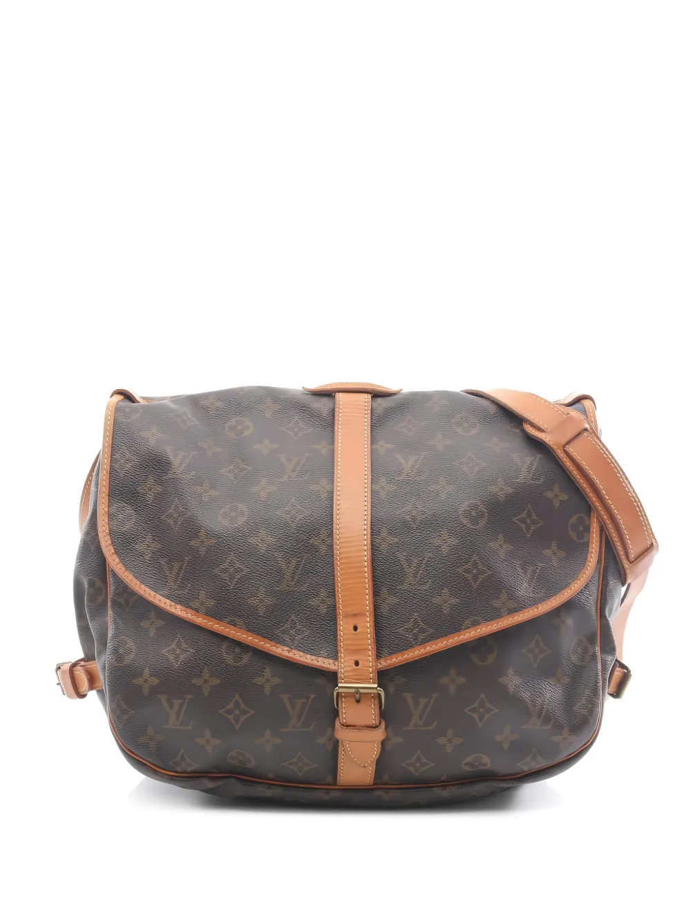 Louis Vuitton Pre-Owned 1994 35 Saumur Monogram shoulder bag - Marrone