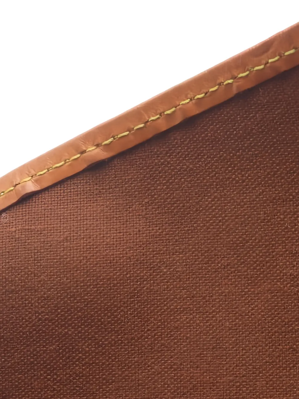 Louis Vuitton Pre-owned 1994 35 Saumur Monogram Shoulder Bag in Brown, view 3
