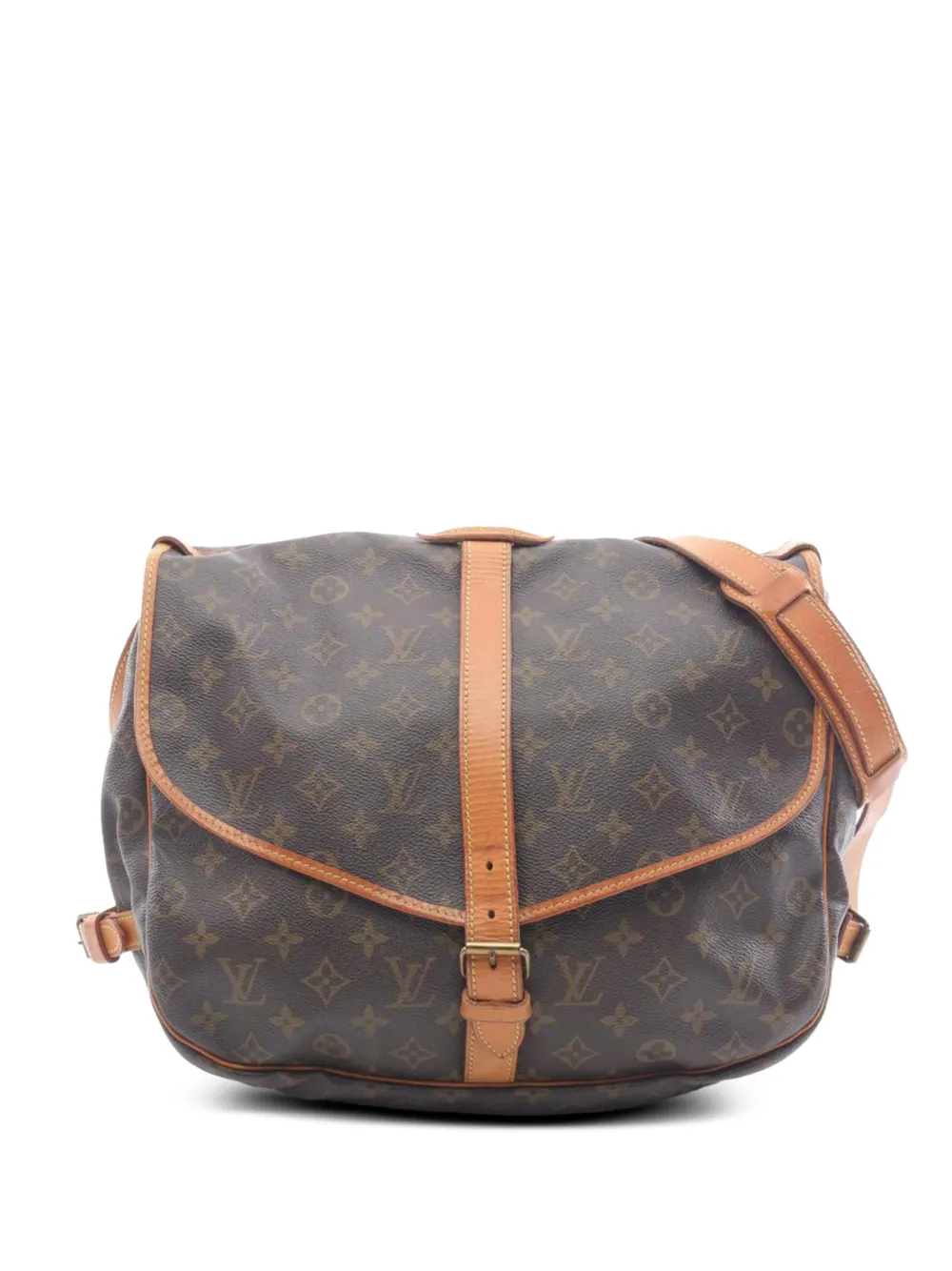 Louis Vuitton Pre-Owned 1994 35 Saumur Monogram shoulder bag - Marrone