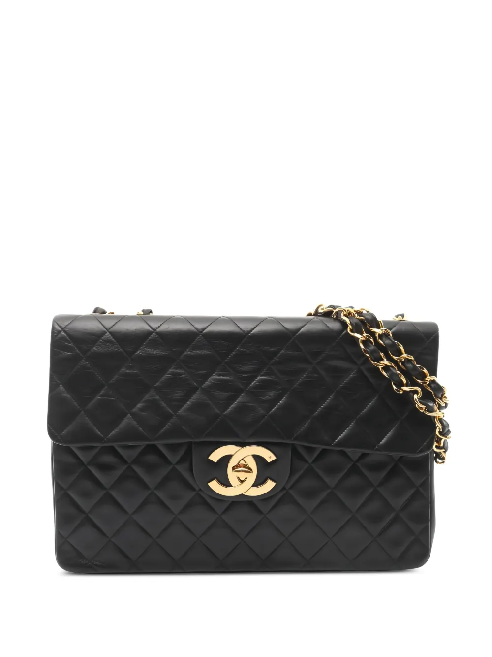 CHANEL Pre-Owned 1991-1994 Classic Flap chain-strap quilted shoulder bag - Nero
