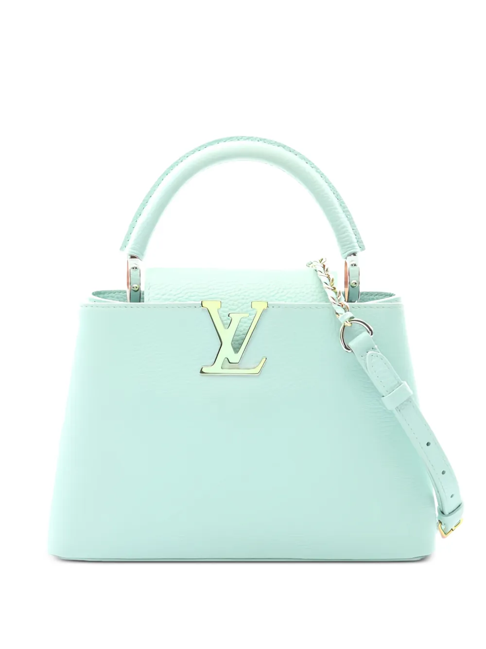 Louis Vuitton Pre-Owned 2021 Capucines BB taurillon-leather handbag - Blu