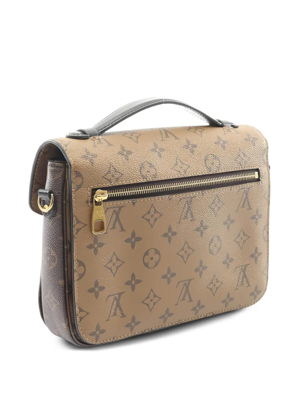 Louis Vuitton Pre-Owned 2021s MM Metiz monogram-canvas tote bag - Bruin