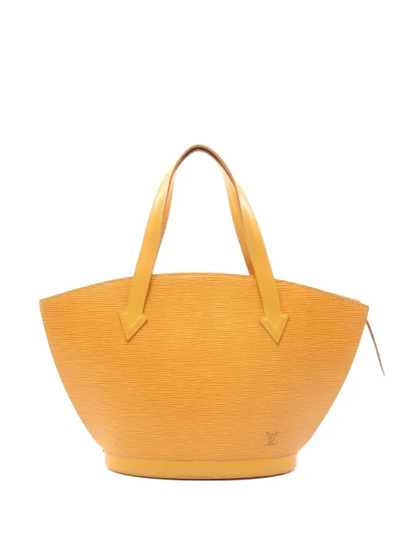 Louis Vuitton Pre-owned 1993 Saint-jacques Epi Handbag in Yellow