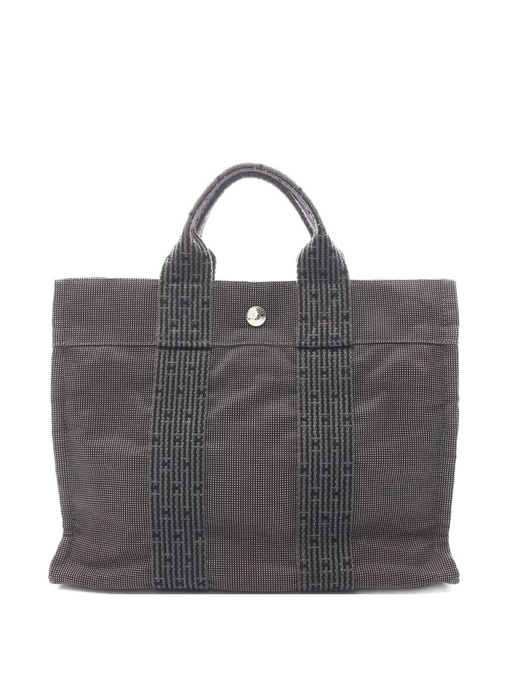 エルメス エールライン PM エールライン エルメス トート PM ナイロンキャンバス ブラウン 2142