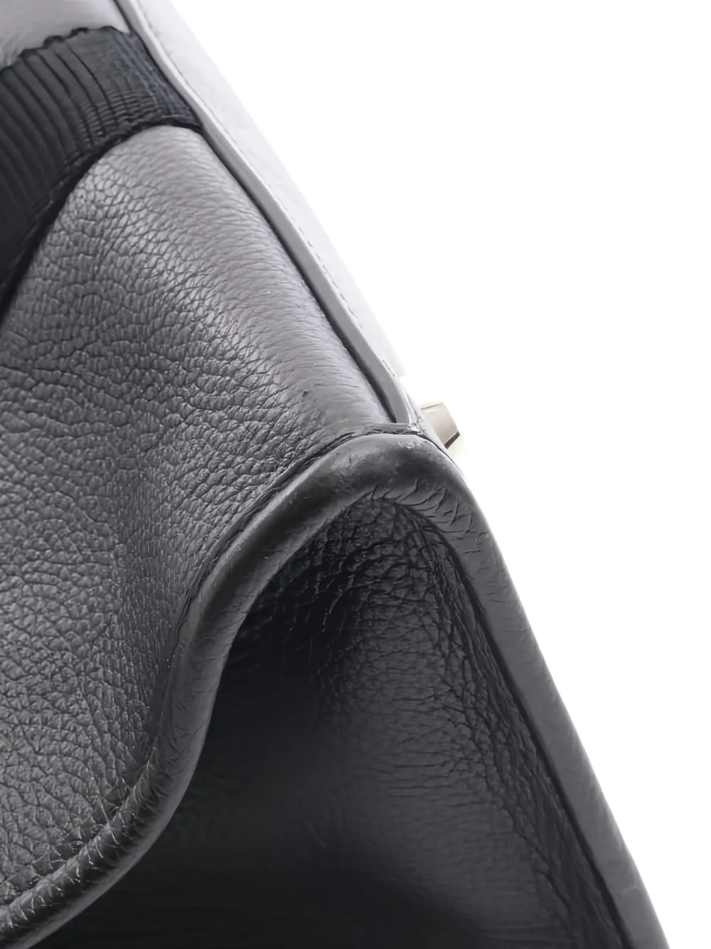 2000s Hardware Leather Tote Bag