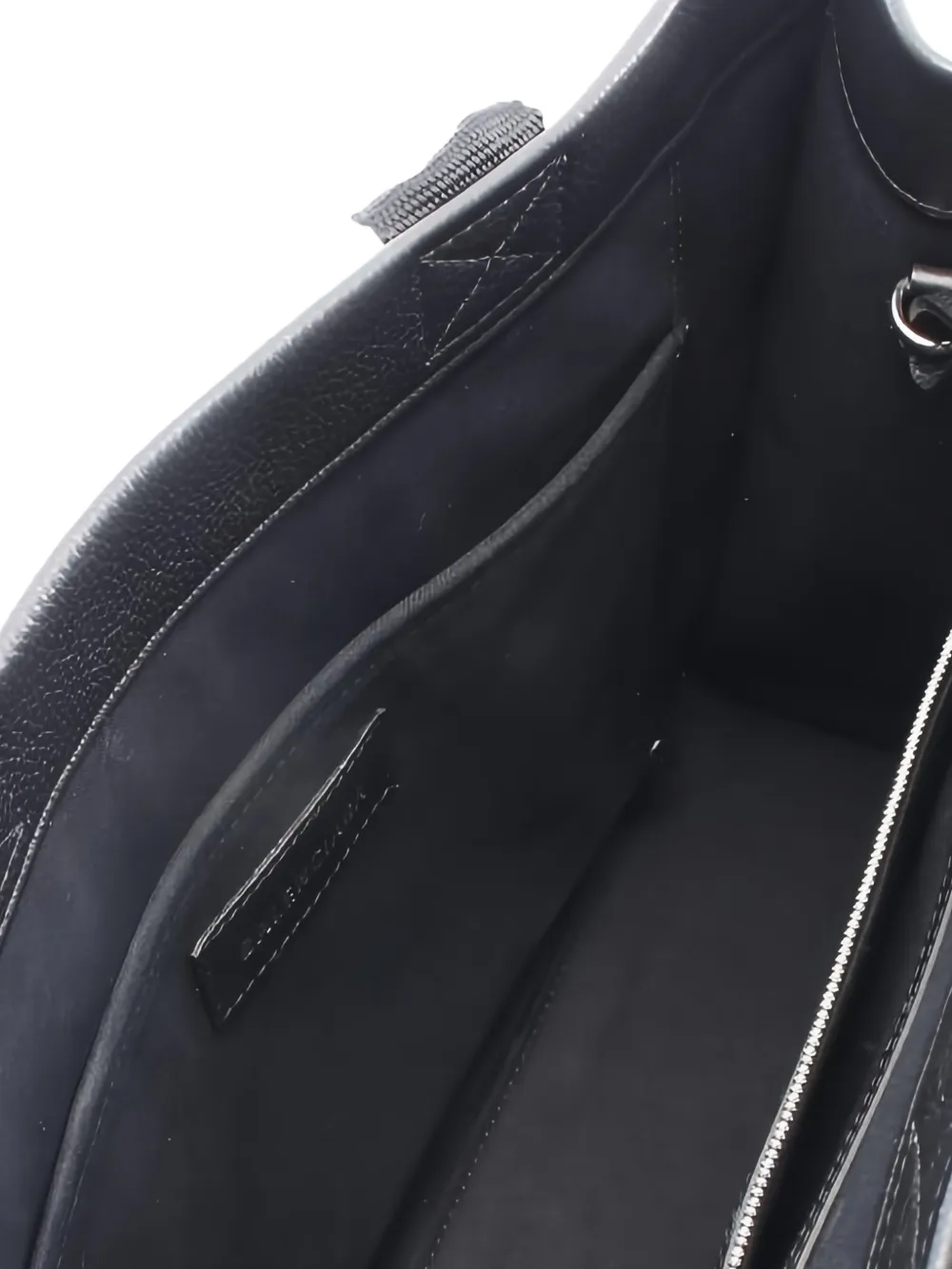 2000s Hardware Leather Tote Bag