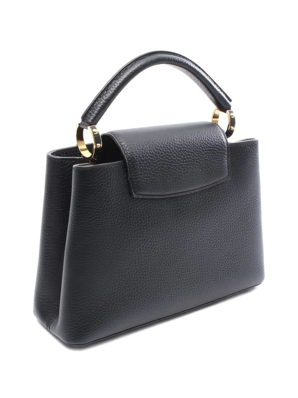 Louis Vuitton Pre-Owned BB Capucines top-handle leather satchel bag - Nero