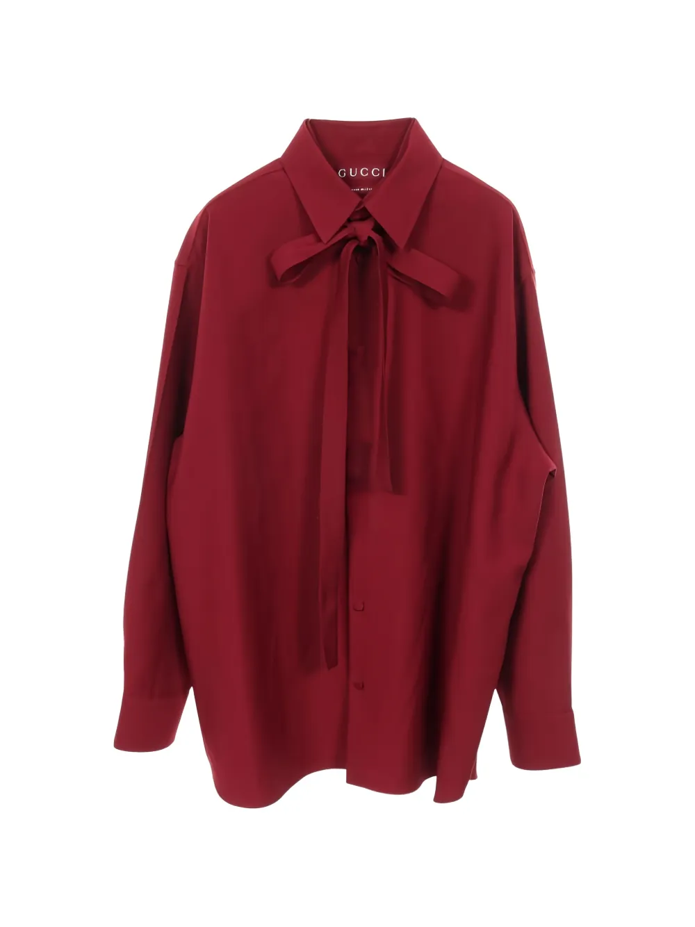 Gucci Pre-Owned 2020s long-sleeve shirt - Rosso