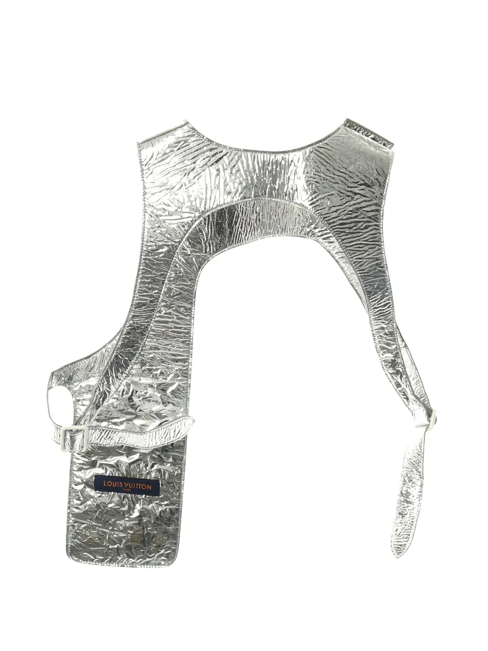 10s Mid-Layer Asymmetrical Leather Vest