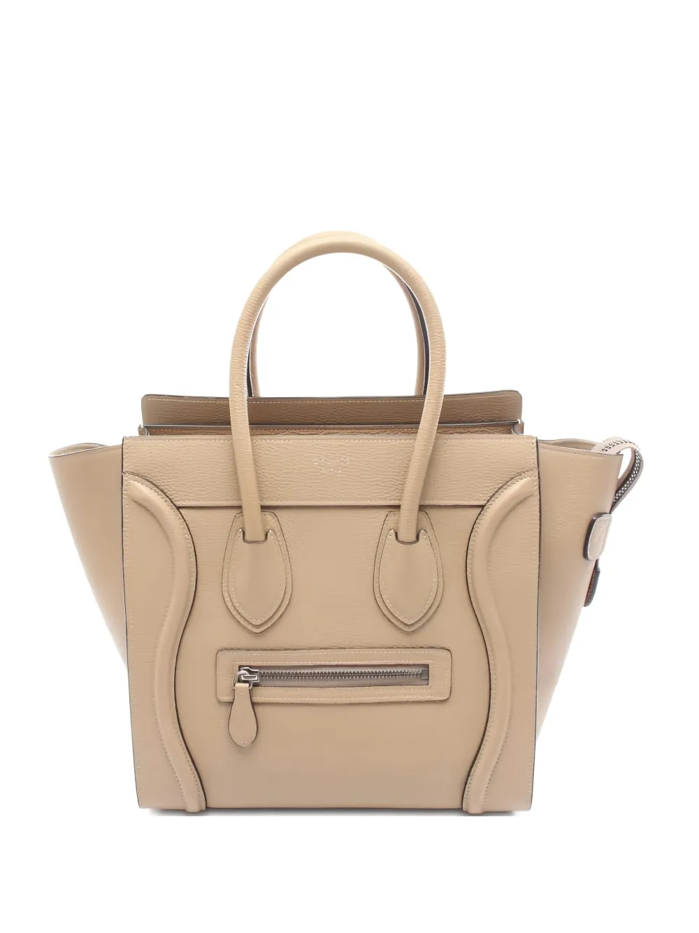 Celine Pre-Owned 2010s luggage leather shopper tote bag - Toni neutri
