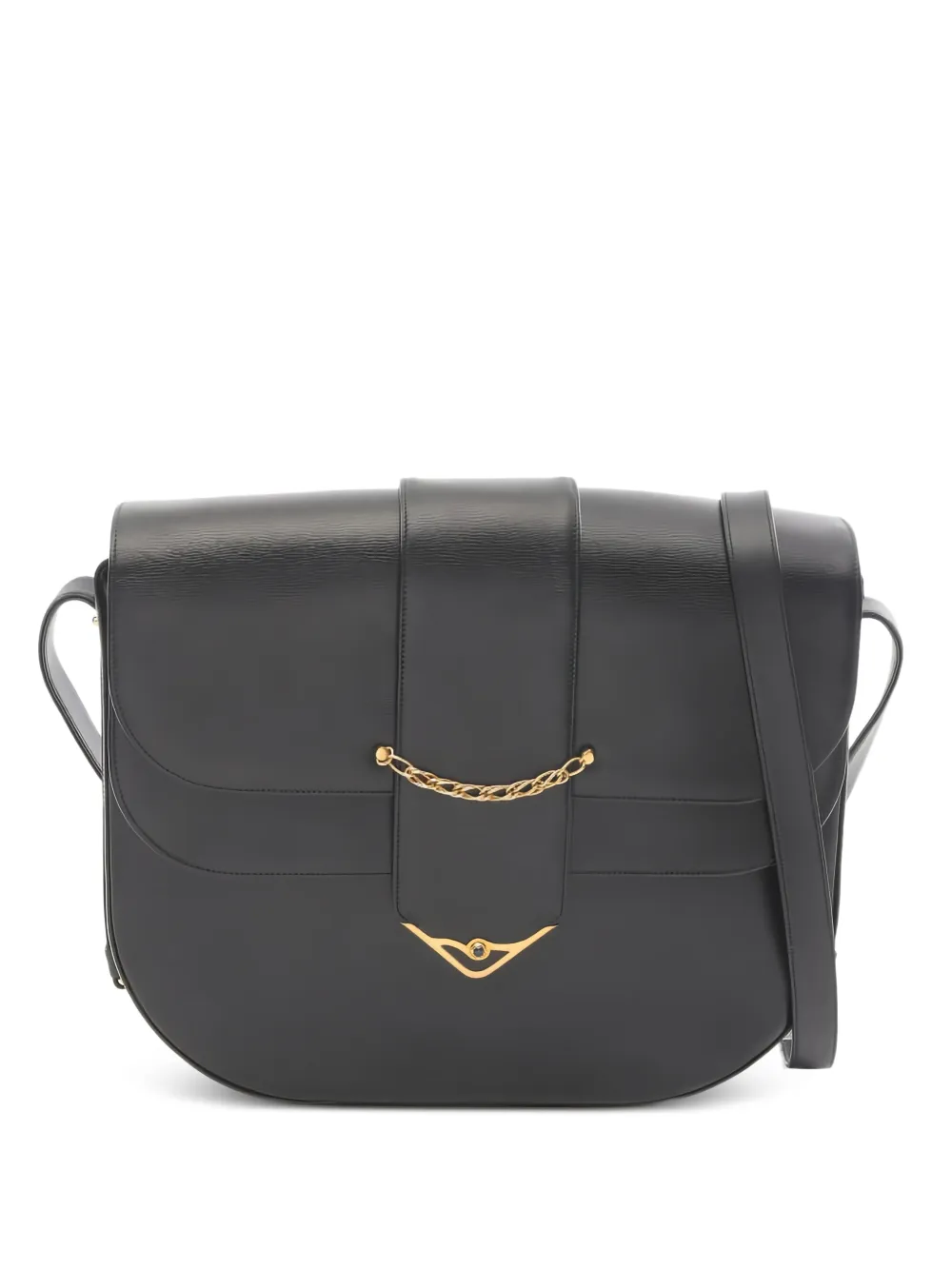 Cartier 2010s Sapphire Line leather shoulder bag - Blau