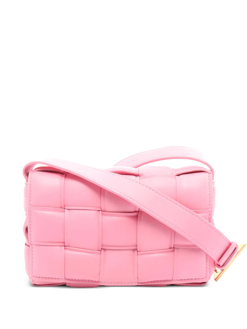 Bottega Veneta Pre-Owned Cassette Intrecciato shoulder bag - Rosa