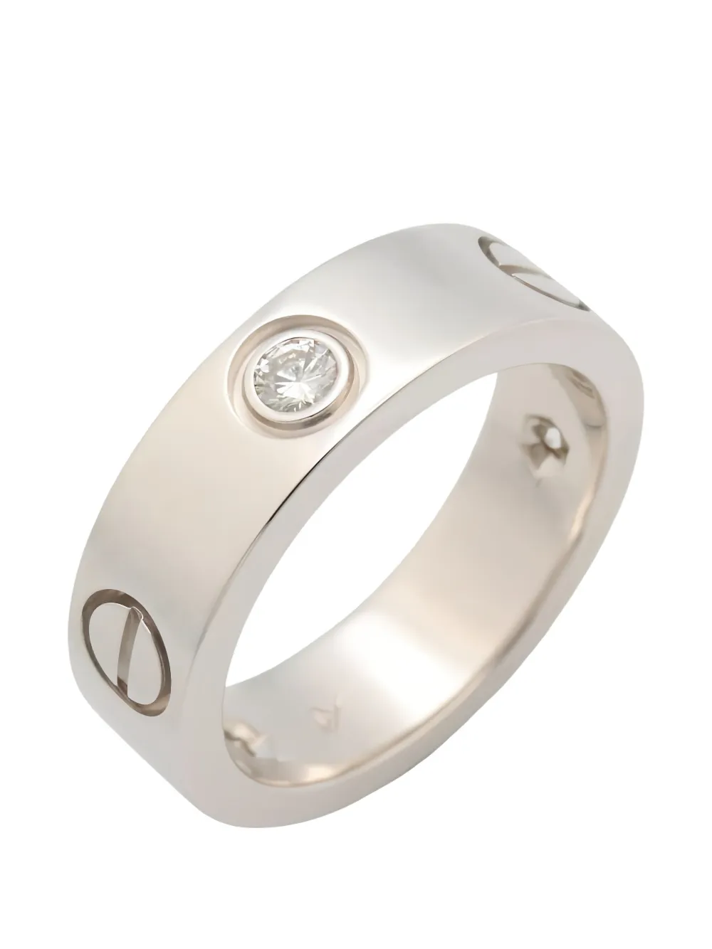 Cartier diamond ring - Argento