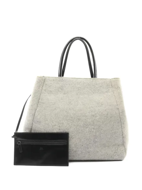 Fendi Pre-Owned 2000s Toujours wool tote bag