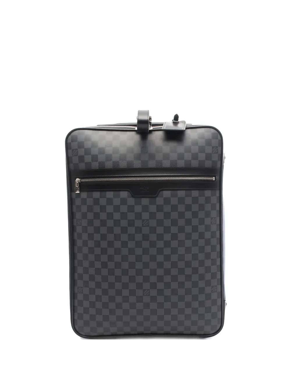 Louis Vuitton Pre-Owned 2009 55 Pegase damier suitcase - Nero