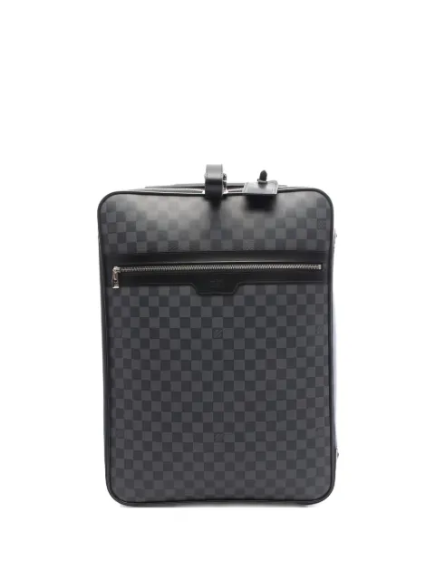 Louis Vuitton Pre-Owned 2009 55 Pegase damier suitcase