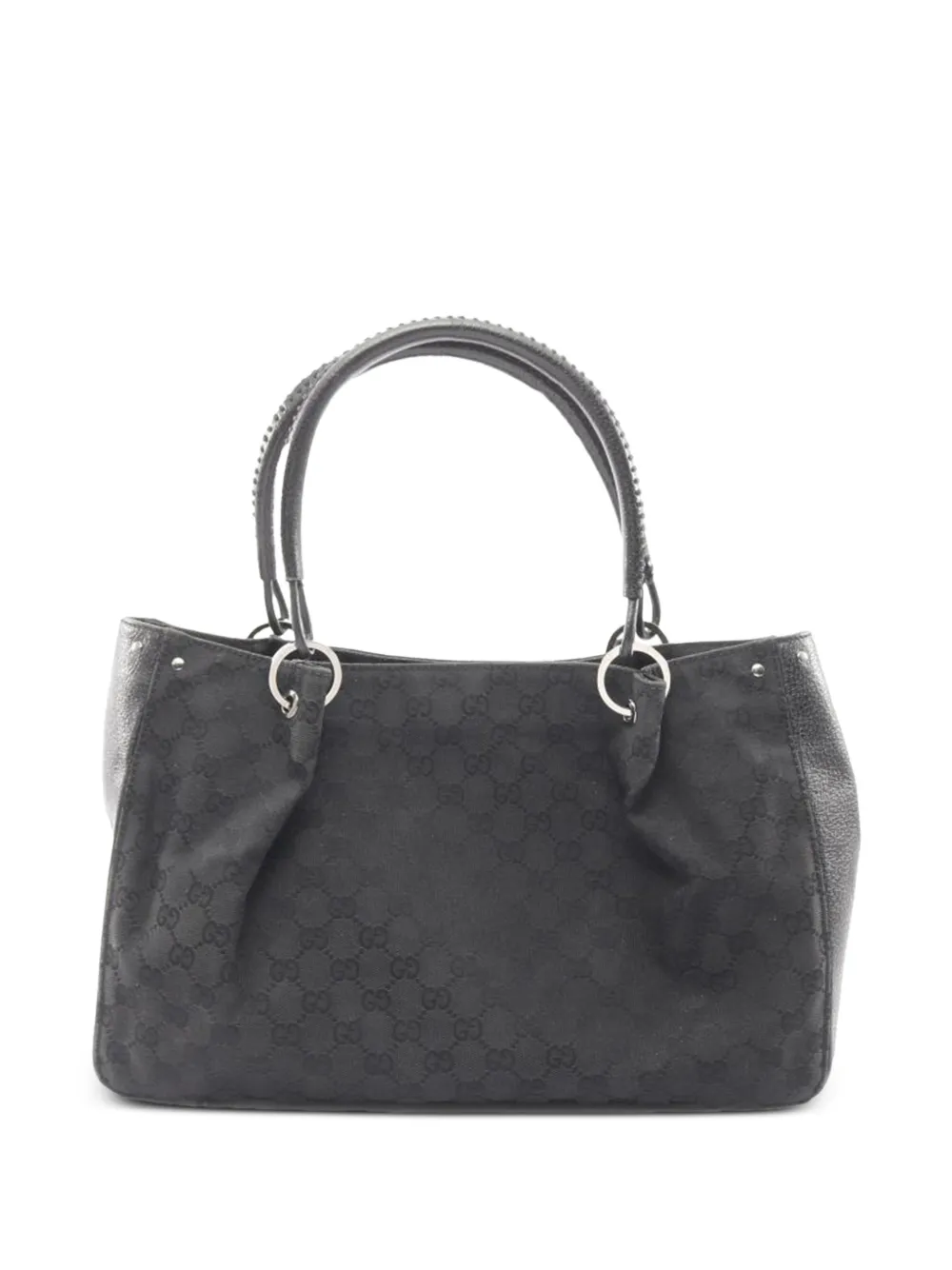 Gucci Pre-Owned 2000s Jumbo GG canvas tote bag - Nero