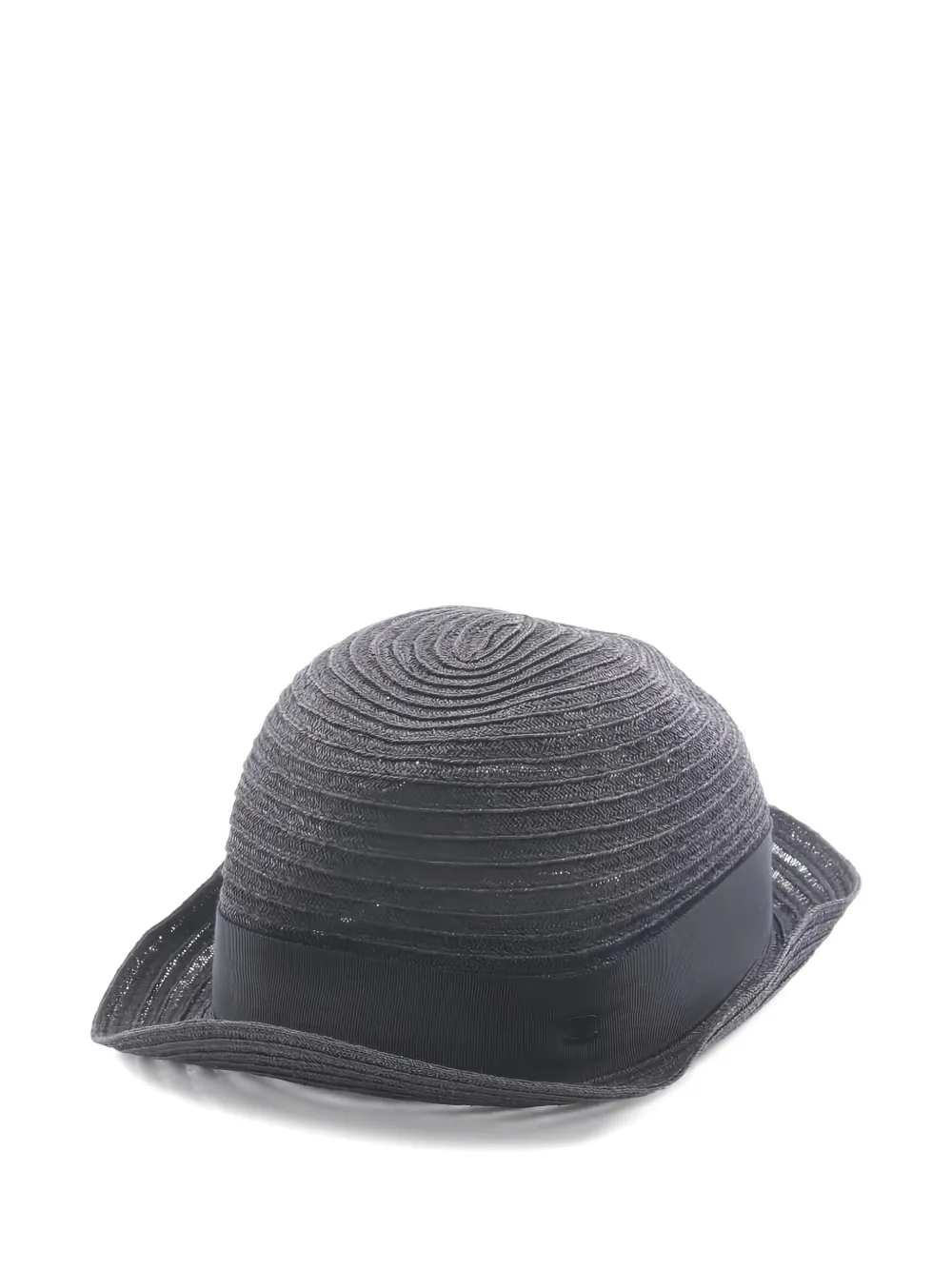 CHANEL Pre-Owned 1986-1988 coco mark hat - Grigio
