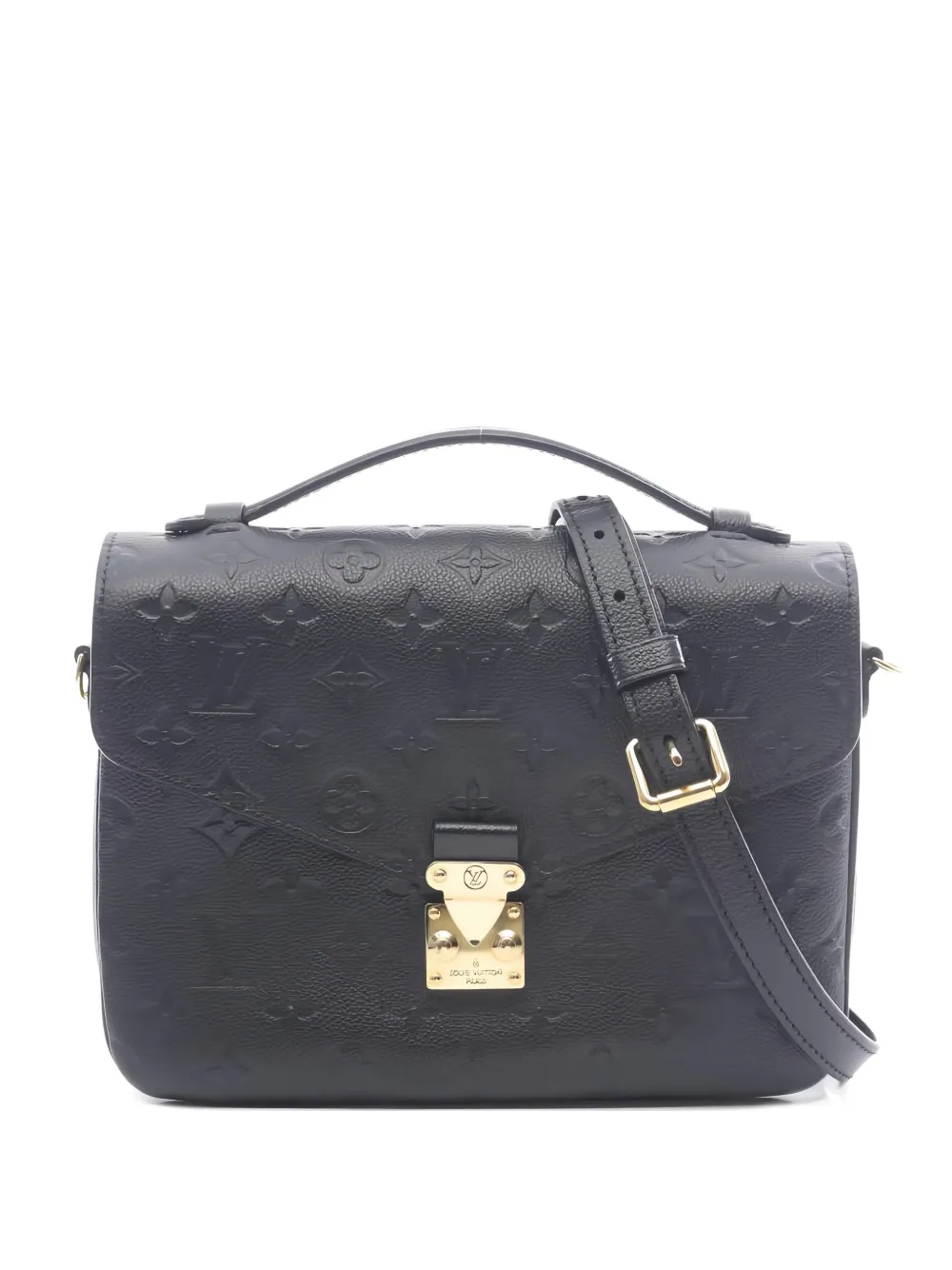 Louis Vuitton Pre-Owned 2017 Metis MM Monogram embossed tote bag - Nero